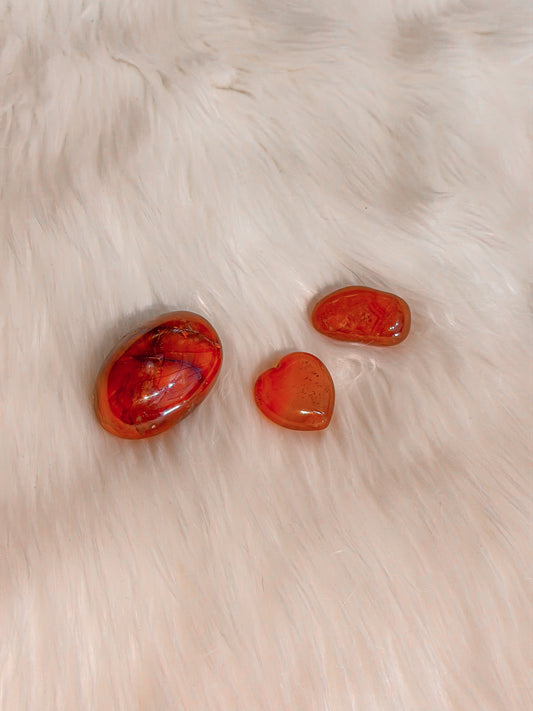 Carnelian Heart Chakra Crystal