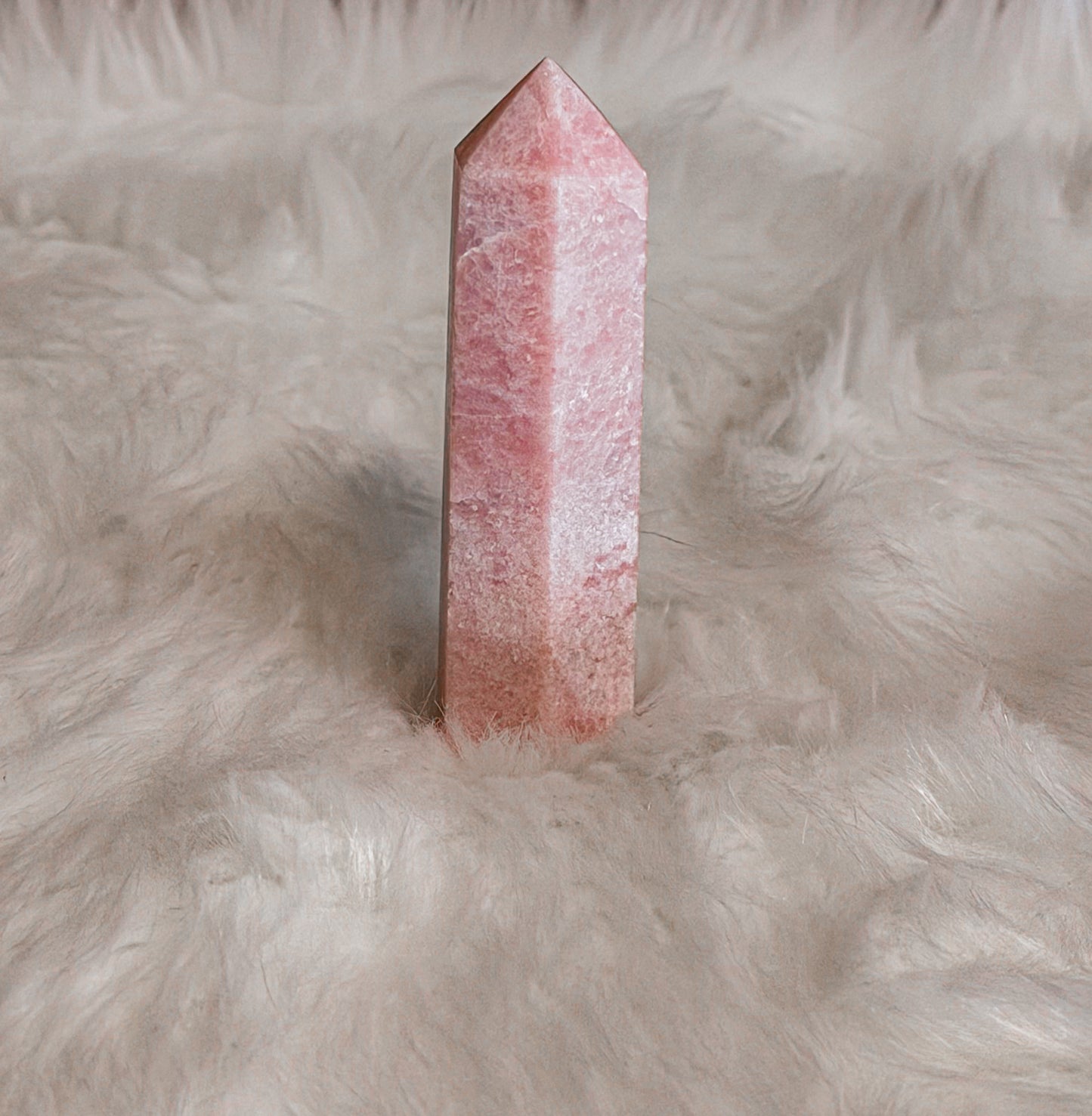 Pink Opal Heart Chakra Crystal