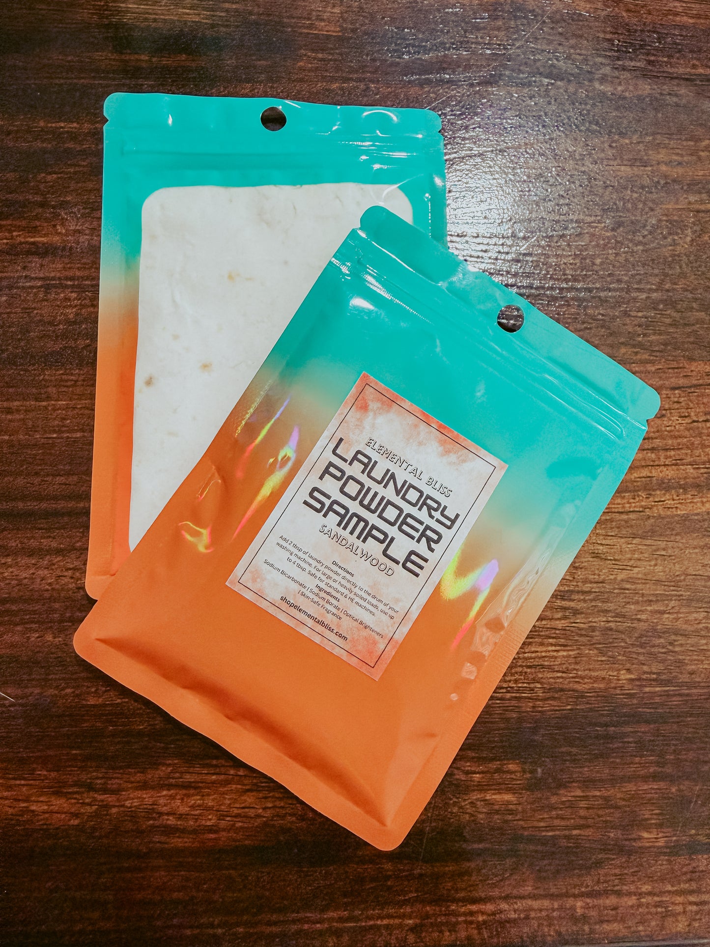 Laundry Powder Sample